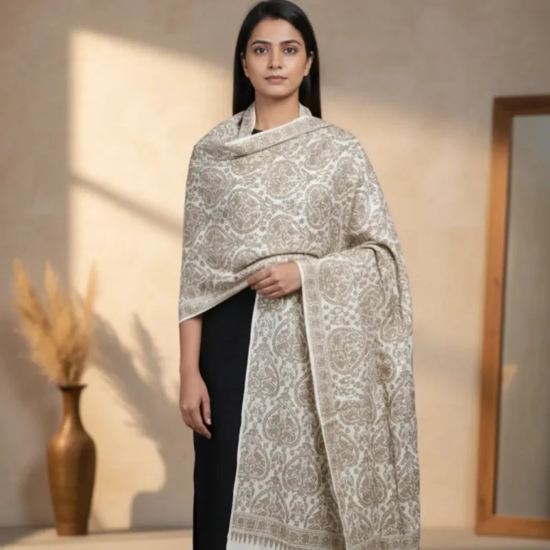 Swarna Aabha Eri Silk Shawl