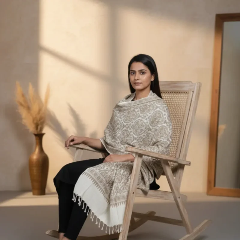 Swarna Aabha Eri Silk Shawl