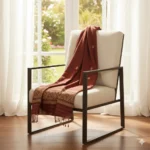 Heritage Glow Eri Silk Stole Muga Work