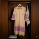 Lavender Noor Handloom Kurti