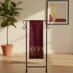 Stole Royal Weave Eri Silk Stole Muga Work