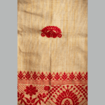 Kesari Gulmohar Hand weave Kurti