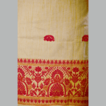 Kesari Gulmohar Hand weave Kurti