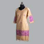 Lavender Noor Handloom Kurti