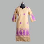 Noorvi Violet Weave Ethnic Kurti