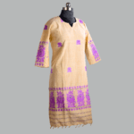 Noorvi Violet Weave Ethnic Kurti