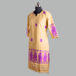 Noorvi Violet Weave Ethnic Kurti
