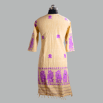 Noorvi Violet Weave Ethnic Kurti