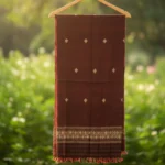 RaktBindu Heritage Eri Silk Stole Muga Work