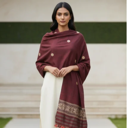 Rustic Grace Eri Silk Stole