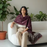 Sufi Soul Eri Silk Shawl Eri Work