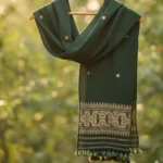 Palki Woodland Weave Eri Silk Shawl Muga Work