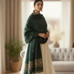 Palki Woodland Weave Eri Silk Shawl Muga Work