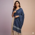NeelVritta Classic Handloom Eri Silk Stole Eri Work