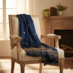 Koh-e-Noor Weave Eri Silk Shawl Muga Work