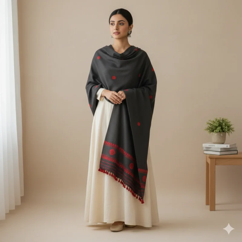 Emberloom Eri Silk Shawl