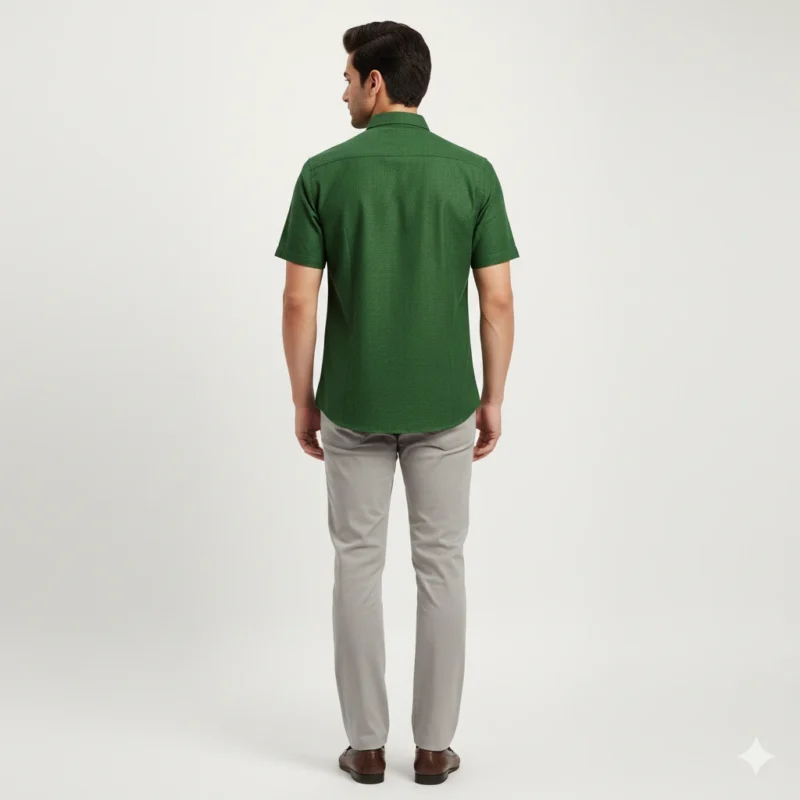 Verdant Rise Eri Silk Shirt