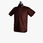 maroon shirt