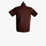 maroon shirt