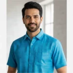 Ocean Veil – Breezy Men’s Eri Silk Shirt