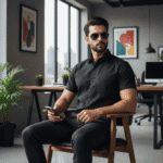 Carbon Edge Formal Eri Silk Shirt
