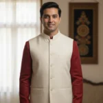 Royal Assam Heritage Eri & Paat Silk Modi Jacket