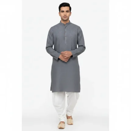 Shadow Weave Cotton Kurta