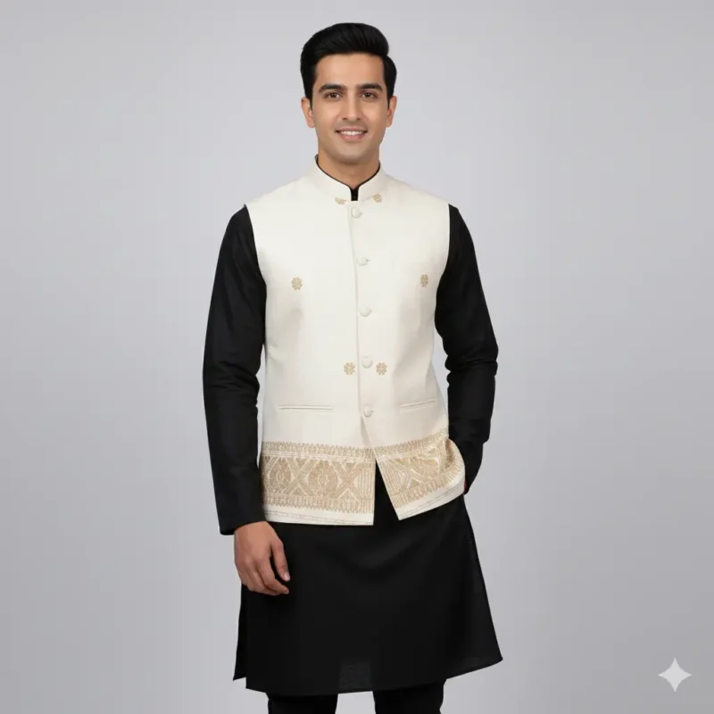Eri Ivory Grace Eri Silk Jacket
