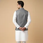 Heritage Grey Men’s Ethnic Jacket