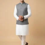 Heritage Grey Men’s Ethnic Jacket