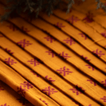 orange fabric