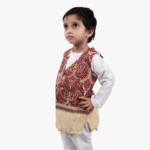 maroon baby jacket