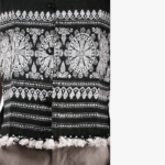 black with white baby jacket
