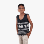 black with white baby jacket