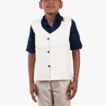 cream baby jacket
