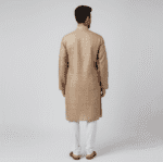 Cocoa Weave Muga Ghicha Silk Kurta