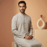 Ivory Classic Cotton Kurta