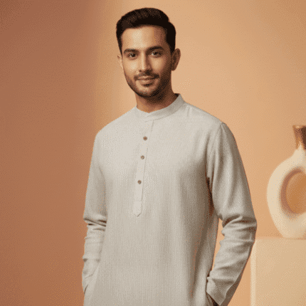 Ivory Classic Cotton Kurta