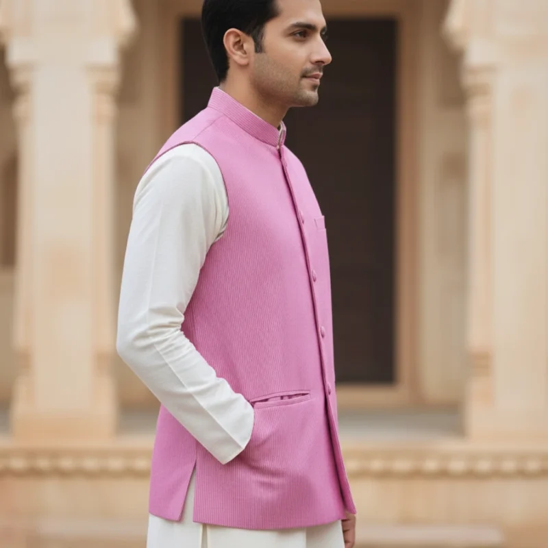 Pinkwave Cotton Ethnic Jacket