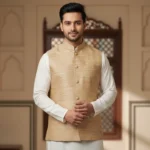 Golden Heritage Muga Ghicha Jacket