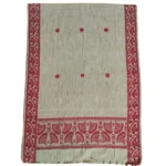 Laal Dhara Heritage Side Border Stole