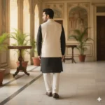 Ivory Viraasat – Pure Eri Silk Modi Jacket