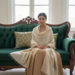 Suvarna Rekha Zari Stole