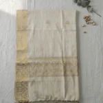 Kashika Ivory Loom Stole