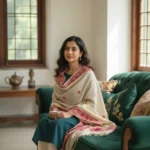 Aavriti Border Weave Side Border Stole