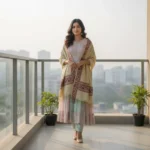 Marudhar Aanchal Handloom Side Border Stole