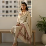Raktima Dhara Handloom Side Border Stole