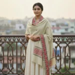 Rangmala Floral Handloom Side Border Stole
