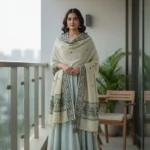 Kaalika Rekha Handloom Side Border Stole