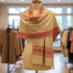 Laal Vistaar Side Border Stole